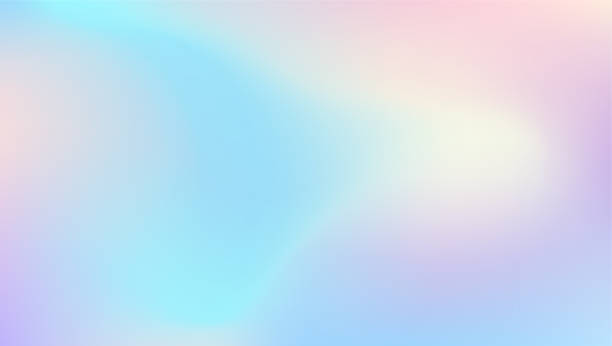 istock Liquid Chromatic Holographic Texture, Wrinkled Foil Background. Gas Fuel Rainbow. 1343311829