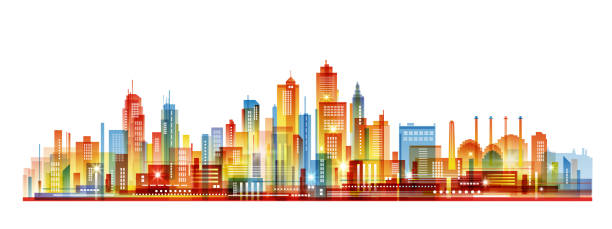 istock City background with architecture, skyscrapers, megapolis, buildings, downtown. 1343317572