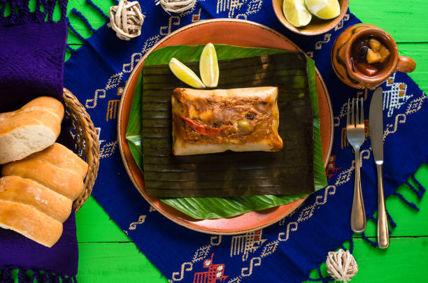 istock Guatemalan tamales. 1343317807