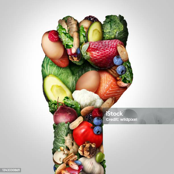 Super Food Stock Photo - Download Image Now - Fruit, Vegetable, Punching