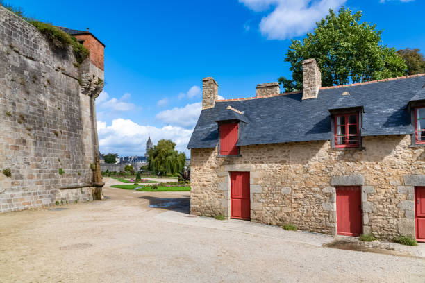 istock Vannes, the ramparts garden 1343366641