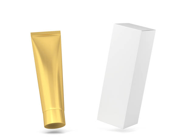istock Blank cosmetic tube packaging mockup 1343366658