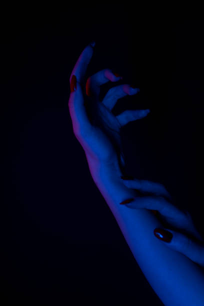 istock woman hand Art design vivid style 1343377769