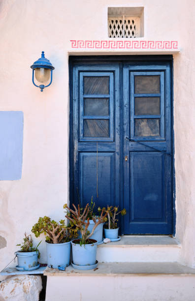 istock Santorini Doorway in Oia 1343378228