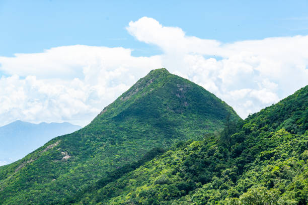 istock View of mountain in Hong Kong 1343382407