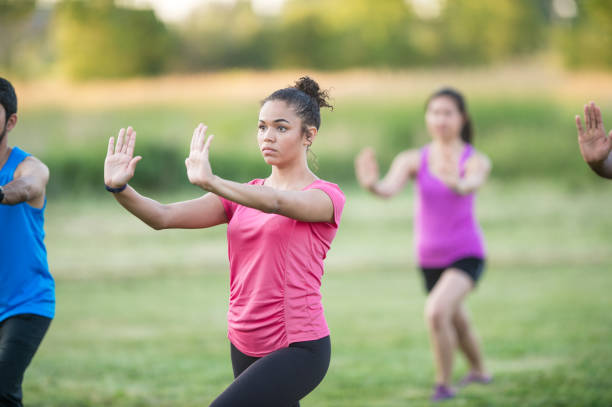 istock Tai Chi in the Park 1343399920
