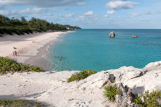 istock Beach in Horshoe bay  Bermuda 134345017