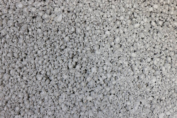 istock Expanded clay concrete blocks for foundation and lightweight aggregate blocks 1343467774