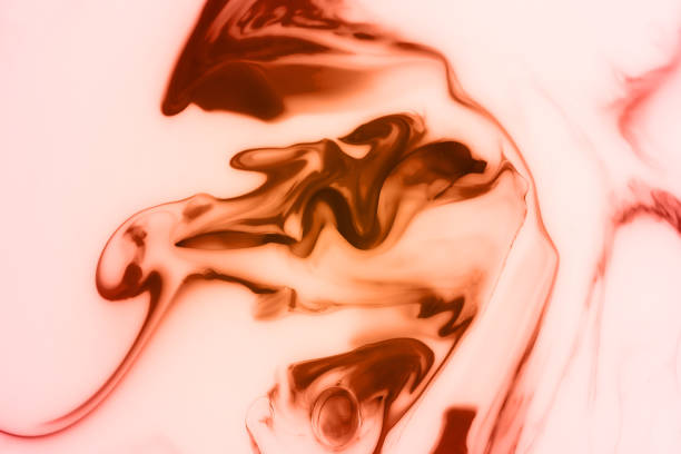 istock Abstract background with paint  and milk. 1343497115