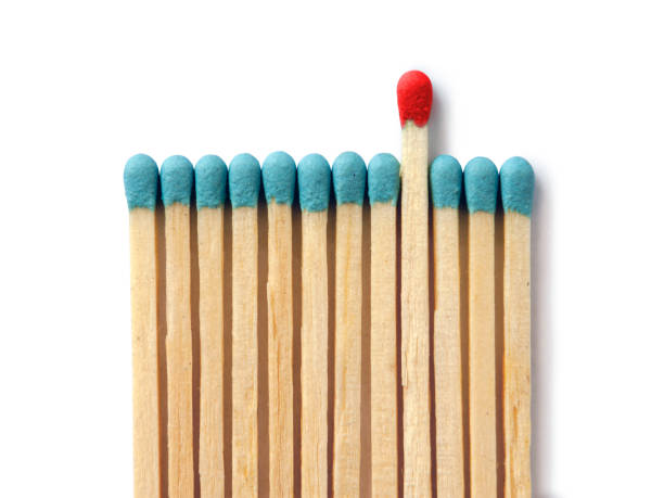 Matchstick Names 850+ Colourful Matchsticks Close Up Stock Photos, Pictures & Royalty ...