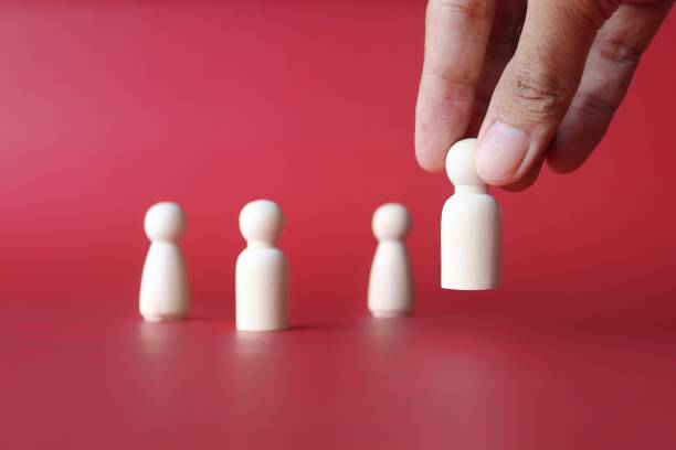 istock Human resource management and recruitment concept. Choosing good worker leader. 1343502942