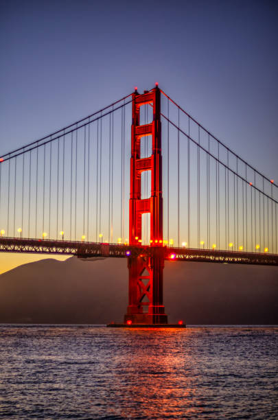 istock Golden gate bridge at dusk 1343503208