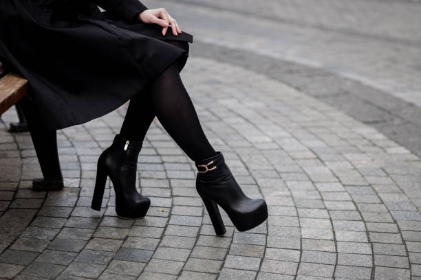 istock women's shoes with big heels 1343507195