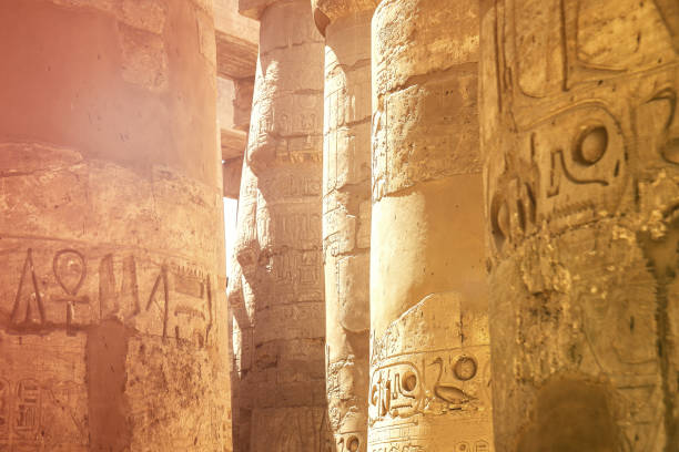 istock Great Hypostyle Hall at the Temples of Karnak (ancient Thebes). Luxor, Egypt 1343509936