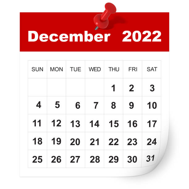 istock December 2022 calendar 1343511853