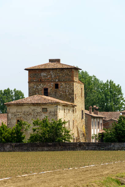 istock Old farm near Centovera, Piacenza province, Emilia-Romagna 1343513764