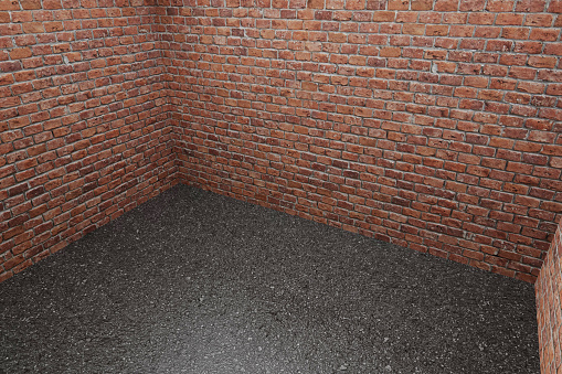 Brick wall room