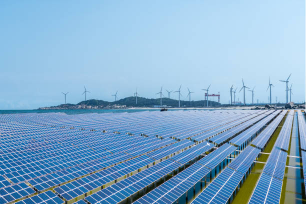 istock Solar photovoltaic generation 1343528214