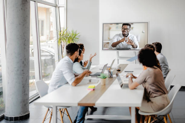 istock Connected to do business on a global scale 1343531580