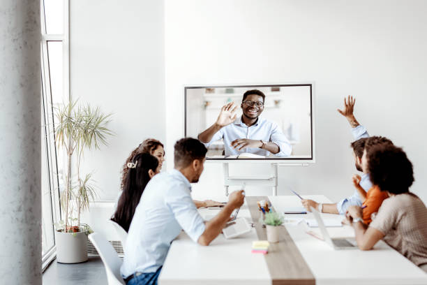 istock Video conferencing gives their company the competitive edge 1343531615