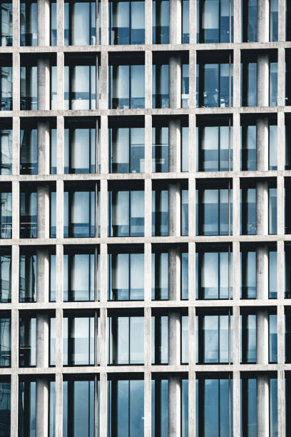 istock Close up low angle view of modern offices 1343544077