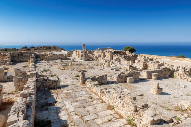 istock Old ancient ruins of Limassol District, Cyprus 1343550850