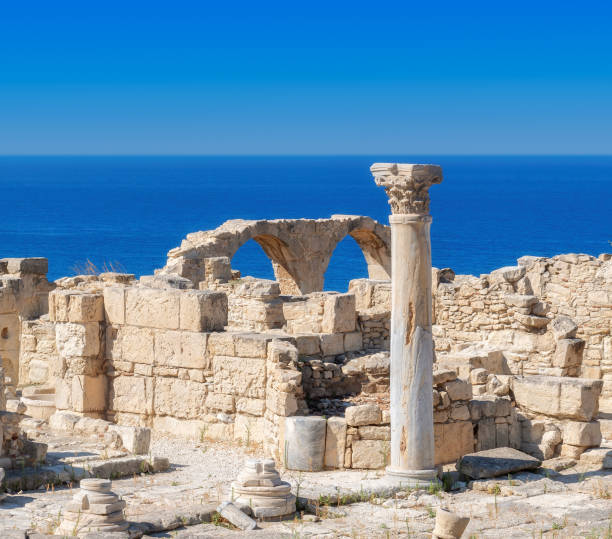 istock Old ancient ruins of Limassol District, Cyprus 1343550851