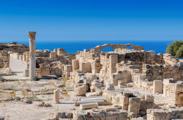 istock Old ancient ruins of Limassol District, Cyprus 1343550860