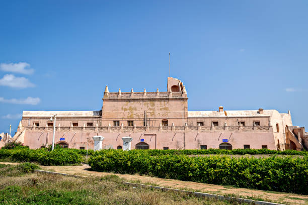 Part of Fort Shivaneri at Junnar District Pune State Maharashtra India