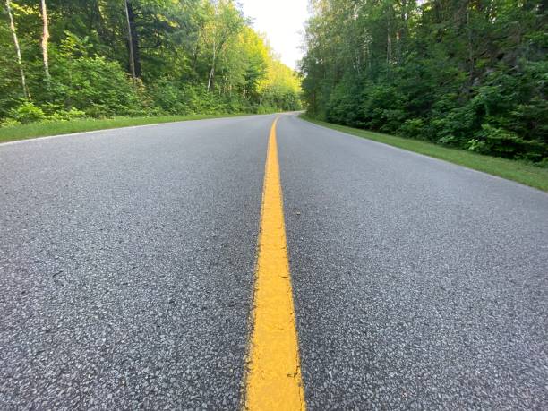 istock Roadways in Gatineau Park Quebec 1343560862
