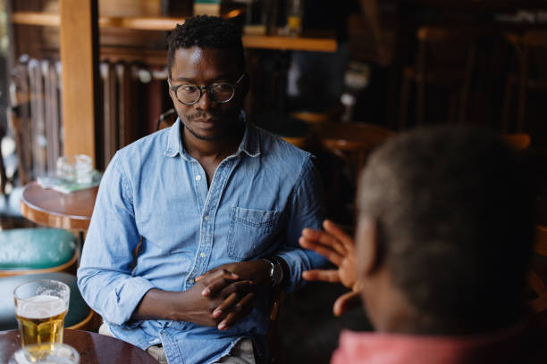 istock Father and son talking about serious topics 1343565842