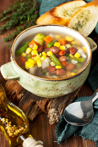 istock Minestrone traditional italian soup 1343595122
