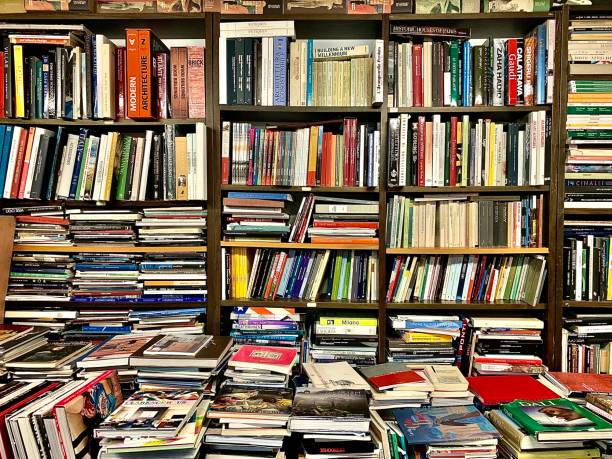 istock Old books in Venice 1343595715