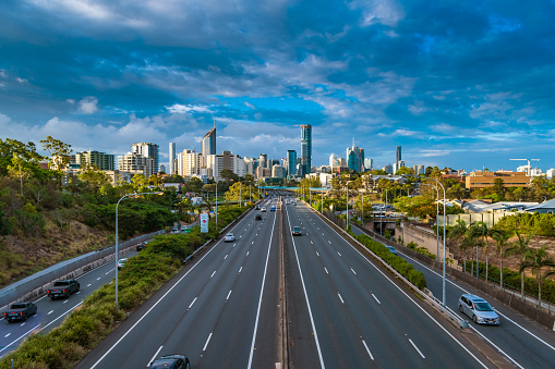 Brisbane City, Queensland Australia Downtown Region
