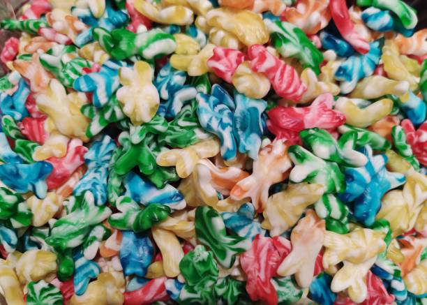 istock Multicolored sweet and sour candies . 1343617562