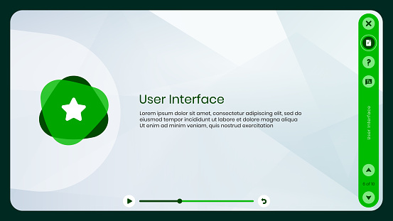 Template Assessment User Interface Course Layout Elearning Template Ui ...