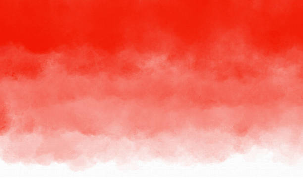 istock Orange Watercolor Painting Background 1343630806