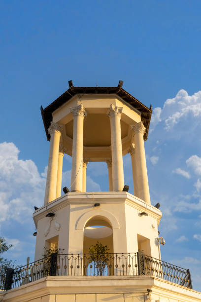 istock A white colonnade against the sky. Sochi, Russia 1343633447
