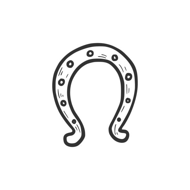 3,100+ Horse Shoe Drawing Stock Illustrations, Royalty-Free Vector Graphics  & Clip Art - iStock