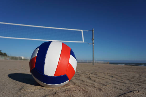 istock Beach Volleyball in the Sand 1343664700