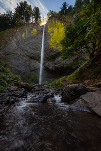 istock Beautiful and magnificent waterfall in Oregon’s Columbia River Gorge 1343669156