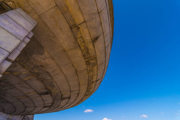istock Buzludzha UFO flying saucer Building 1343674813