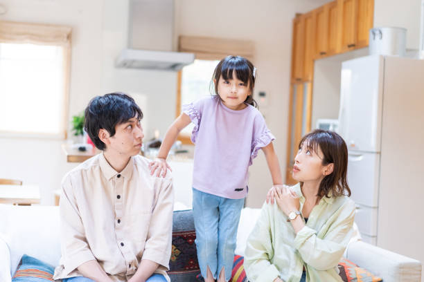 istock A family getting along at home 1343676671
