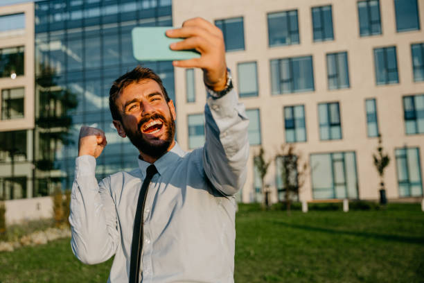 istock Celebrating new job hiring 1343684885