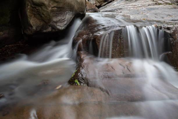 istock Rivers and bridges in mountain villages 1343686828