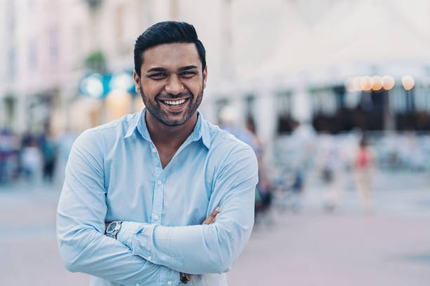 istock Young man standing on the street 1343691234