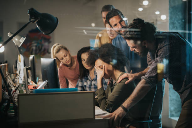 istock Are you OK colleague? 1343692665