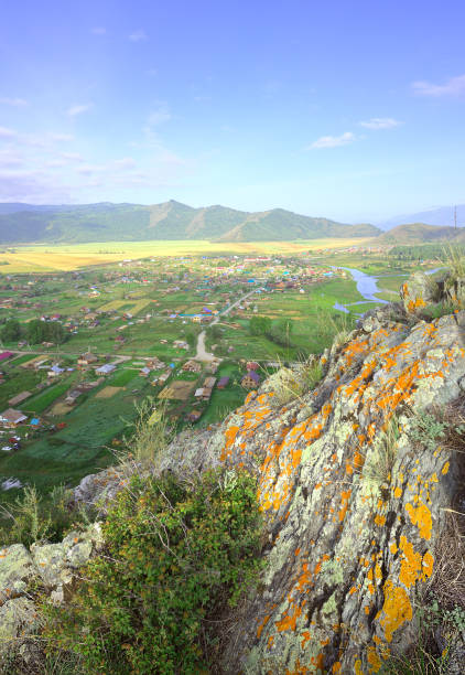 Photo of The village of Verkhny Uymon in the Altai Mountains