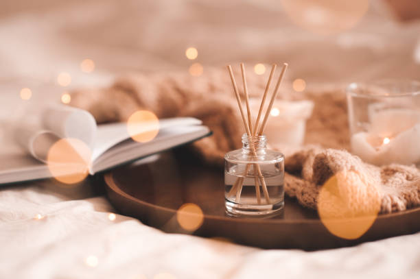 istock Hygge cozy home atmosphere 1343765258