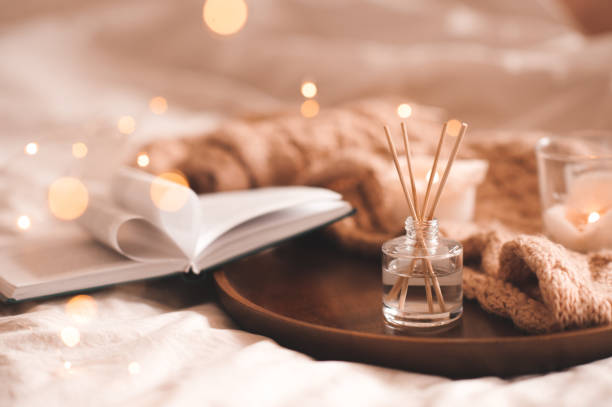 istock Hygge cozy home atmosphere 1343765295